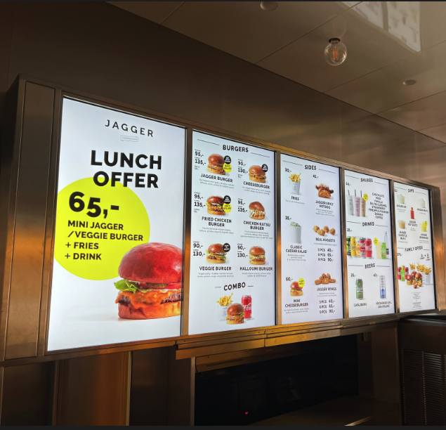 Menu Signage